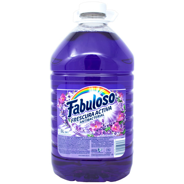 Fabuloso Lavanda 5 lt / 1 pieza 05382 Bodega de Papel Mesones