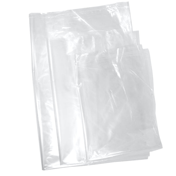 Paquete de 100 bolsas de plástico transparente de 40 pulgadas, calibre 160,  para ropa, bolsas de limpieza en seco, bolsas transparentes para ropa