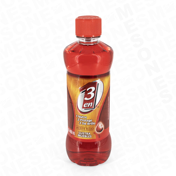 3 en 1 Lustrador Rojo 480 ml/ 1 pieza 53106