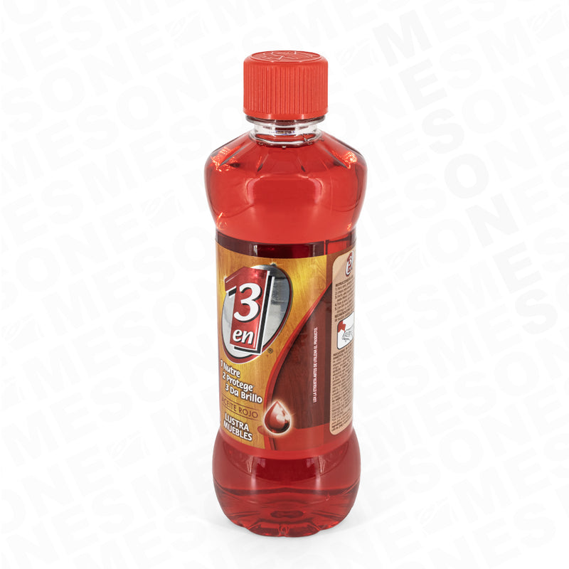 3 en 1 Lustrador Rojo 480 ml/ 1 pieza 53106