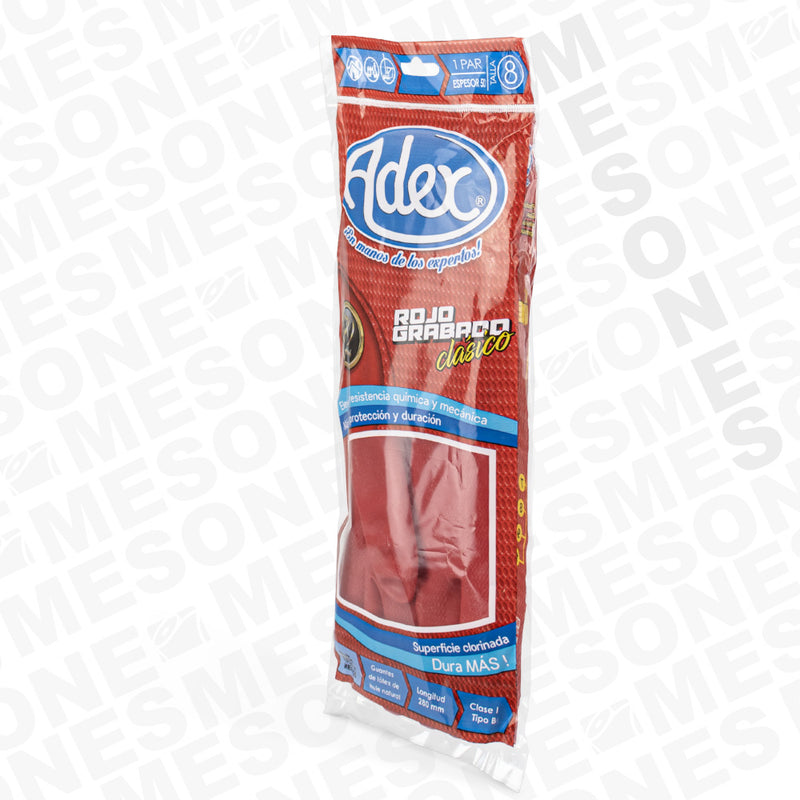 Adex Guantes Rojo