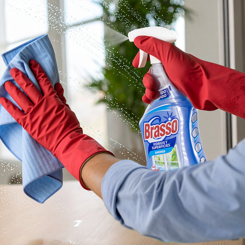Brasso Limpia Vidrios con Atomizador de 650 ml / 1 pieza 20634