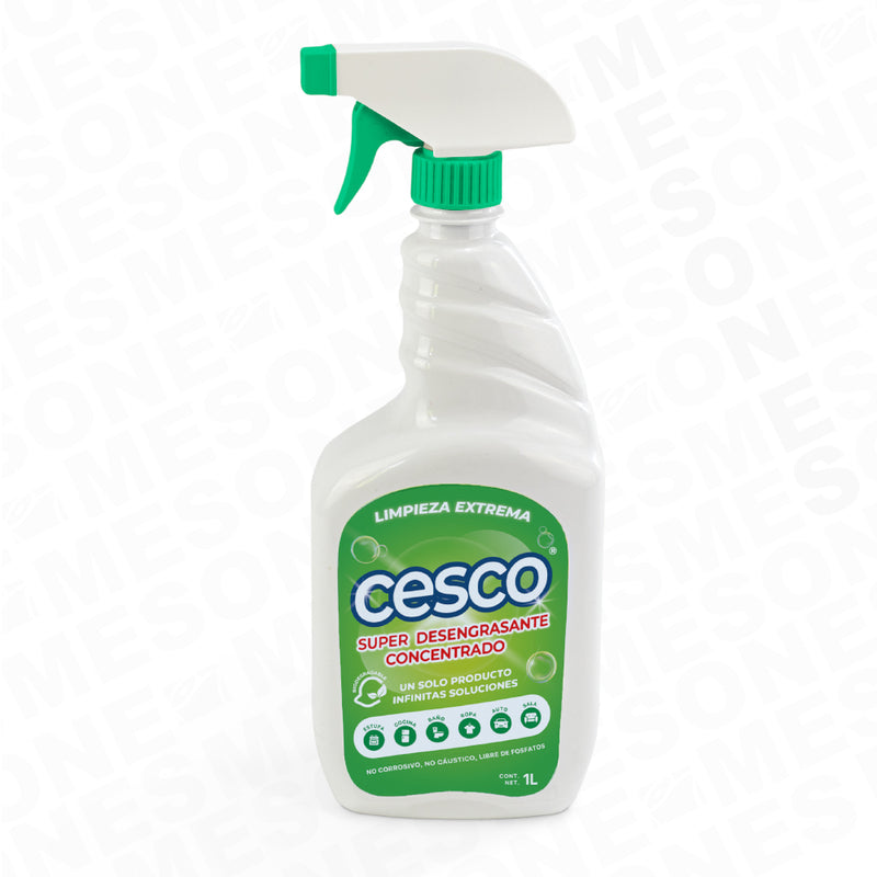 Cesco Desengrasante Multiusos con Atomizador 1Lt. / 1 pieza 60809