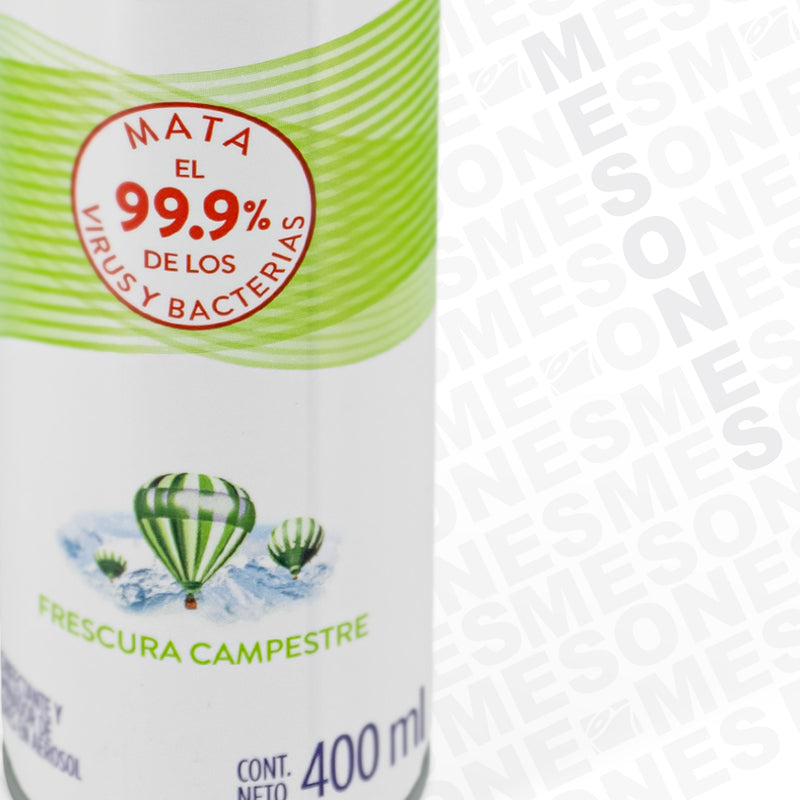 Family Guard Desinfectante en Aerosol Frescura Campestre 400 ml / 1 pieza 28650