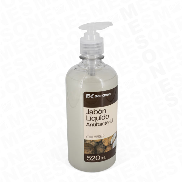 Gel Kleen Jabón Coco Antibacterial 520 ml / 1 pieza 31110