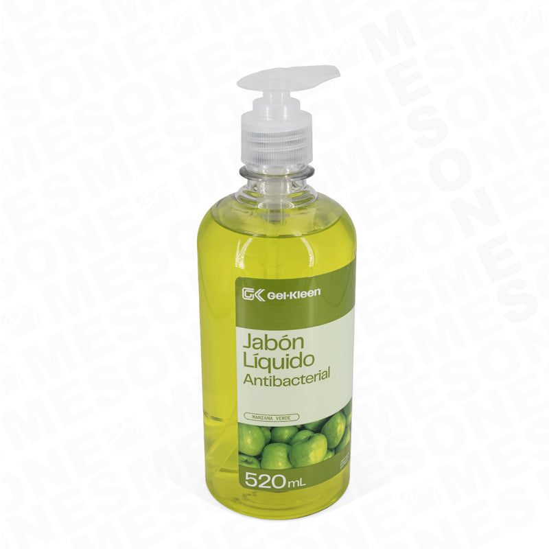 Gel Kleen Jabón Manzana Antibacterial 520 ml / 1 pieza 31117