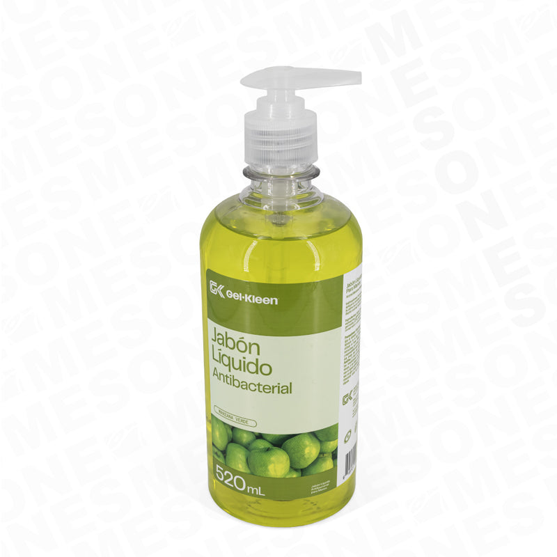 Gel Kleen Jabón Manzana Antibacterial 520 ml / 1 pieza 31117
