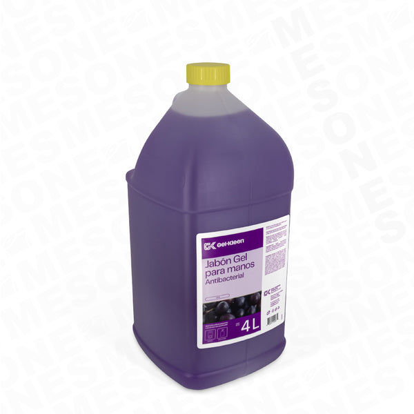 Gel Kleen Jabón Uva 4 lt / 1 pieza 03007