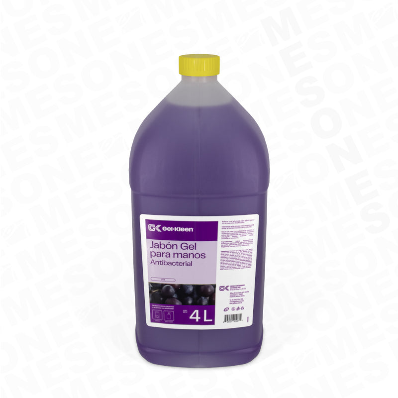 Gel Kleen Jabón Uva 4 lt / 1 pieza 03007