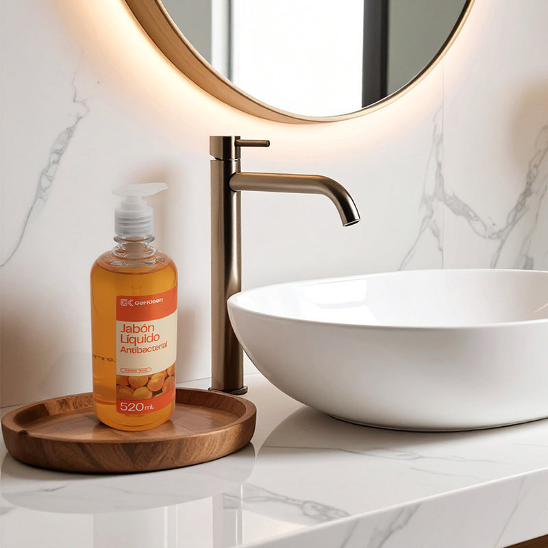 Gel Kleen jabón Durazno Antibacterial 520 ml / 1 pieza 31111