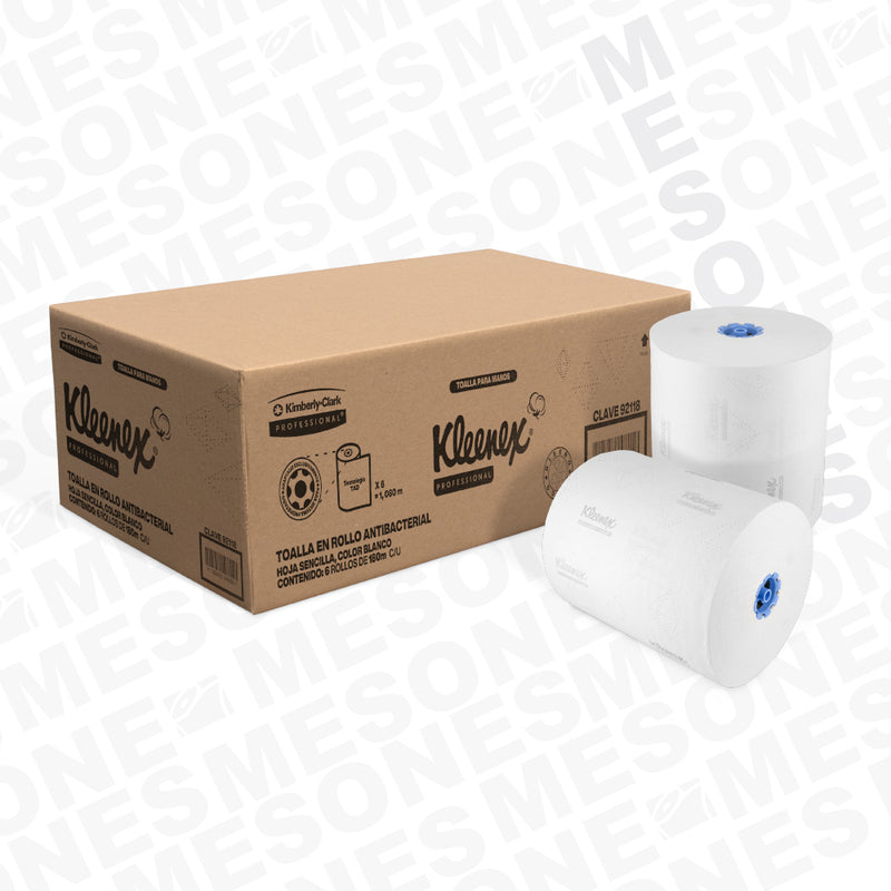 Kleenex ICON™ Toalla en Rollo Antibacterial 180 m | 6 Rollos 92118
