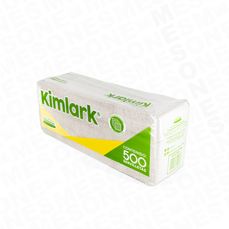 Kimlark Servilleta Tradicional 500 HS / Caja con 12 paquetes 91660