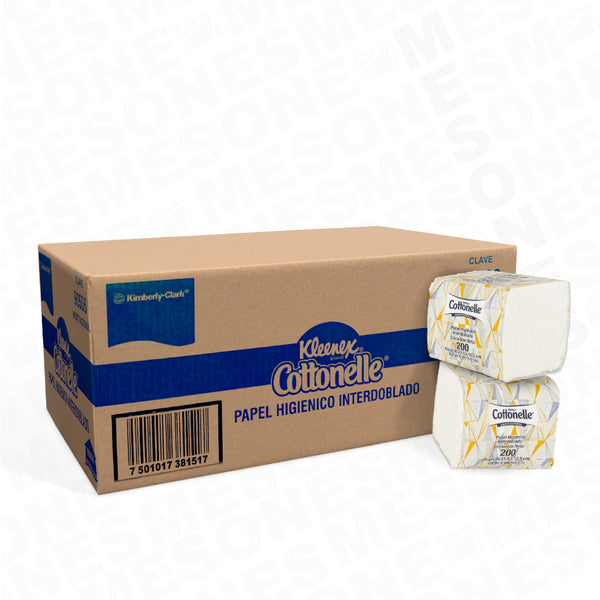 Kleenex Cottonelle Bulk 200 HS / Caja 30 paquetes 90506