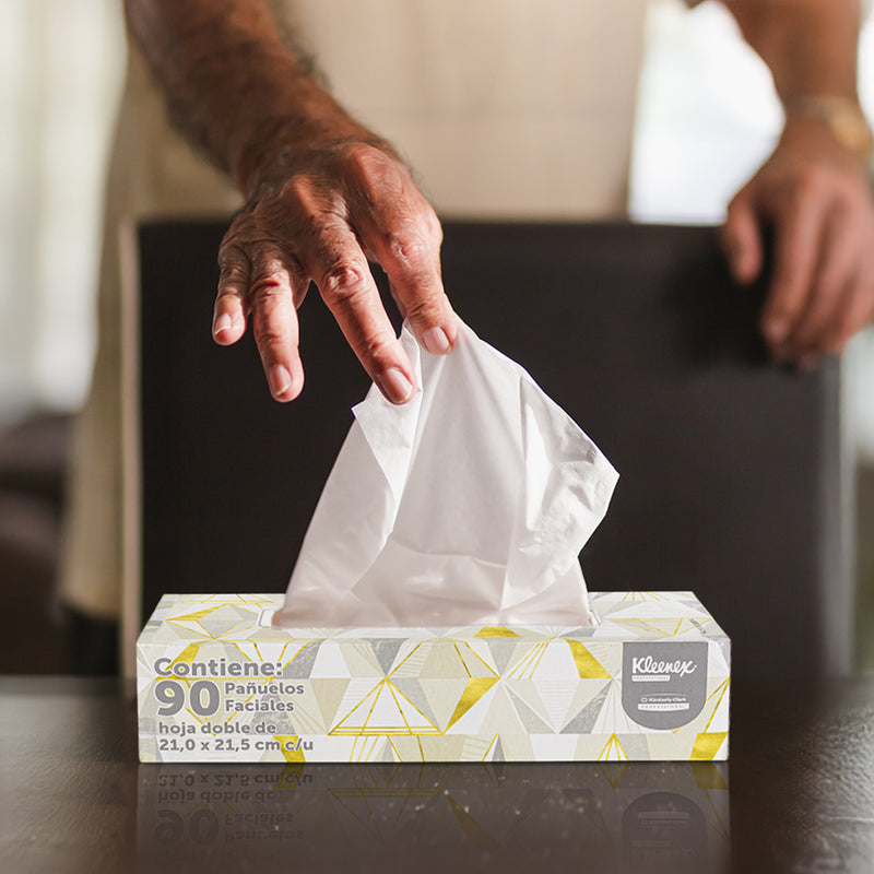 Kleenex Facial 90 pañuelos HD / Caja 72 piezas 89330