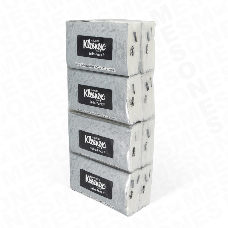 Kleenex Facial Sella Pack 15 HD / Caja con 192 paquetes 89327