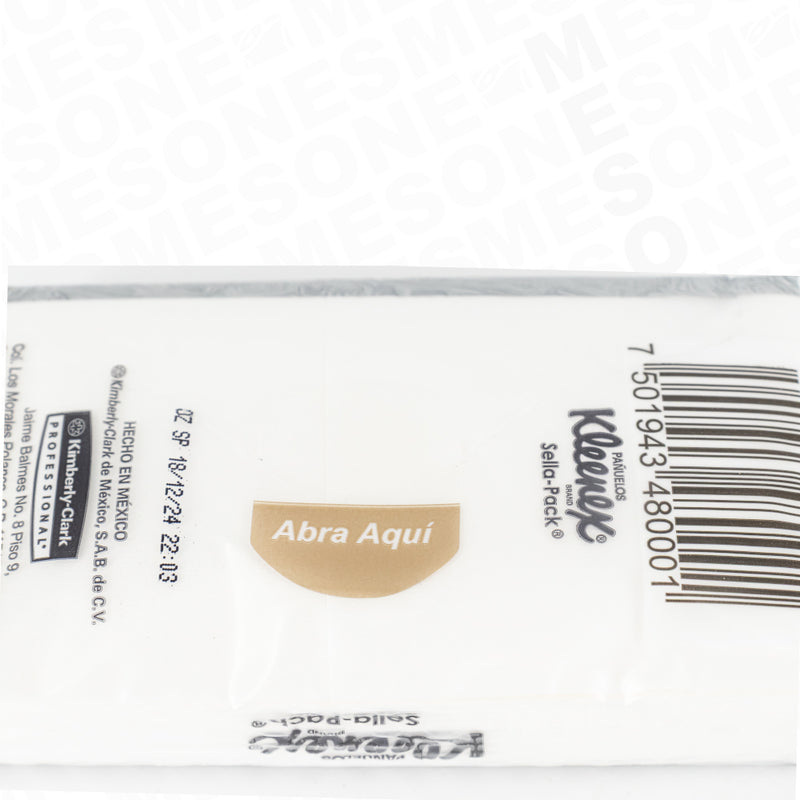 Kleenex Facial Sella Pack 15 HD / Caja con 192 paquetes 89327