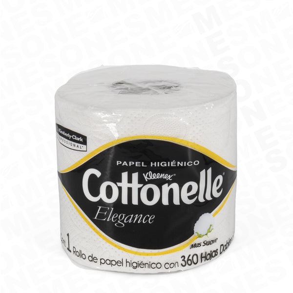 Kleenex Tradicional Cottonelle Linea Dorada 360 HD / Paquete de 40 rollos 90429