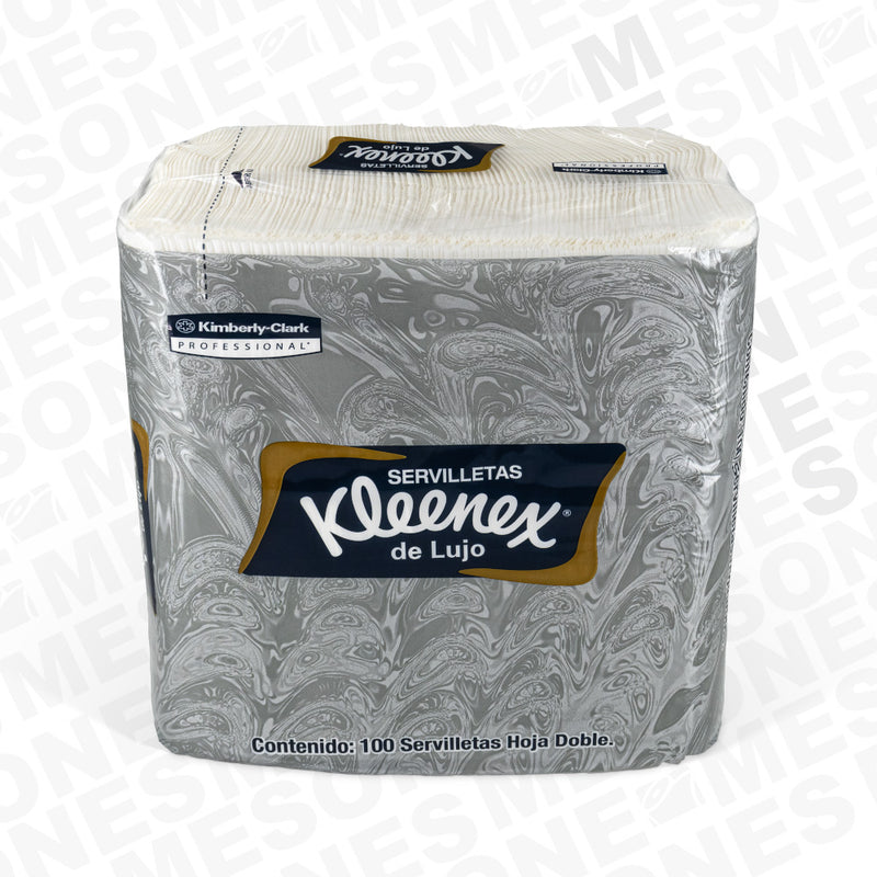 Kleenex de Lujo Servilleta Tradicional 100 H / Caja con 12 paq 91670