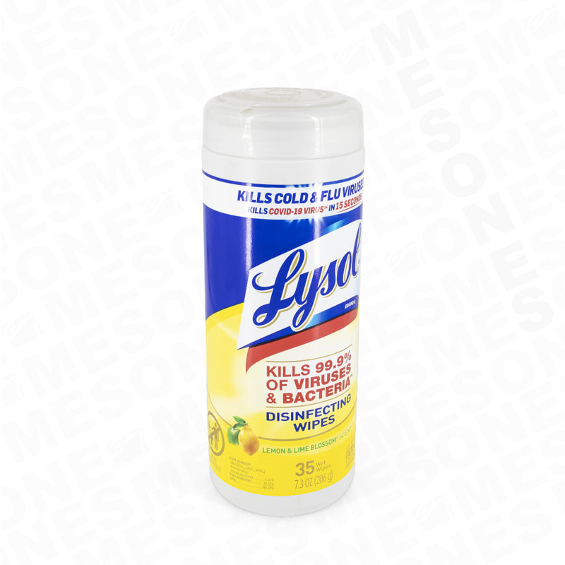 Lysol Toallitas Desinfectantes Citrus / 1 pieza 51614