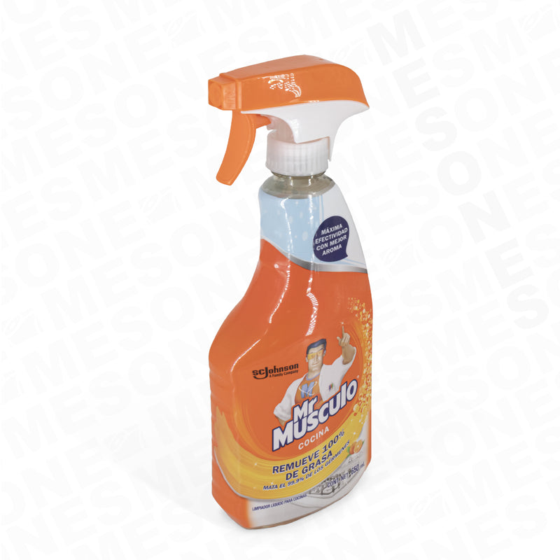Mr Músculo Cocina Total con Atomizador 650 ml / 1 pieza 08189