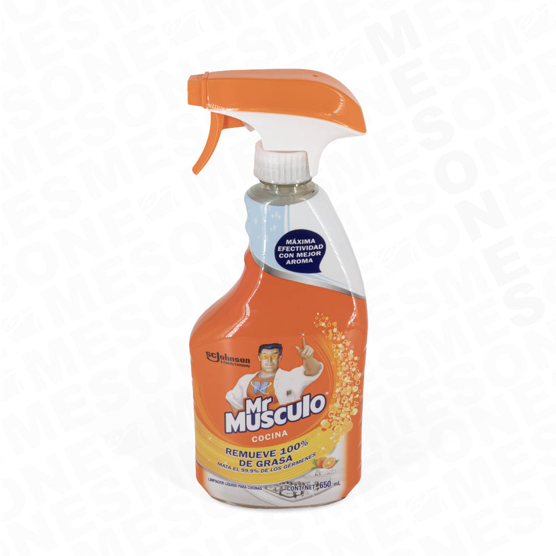 Mr Músculo Cocina Total con Atomizador 650 ml / 1 pieza 08189