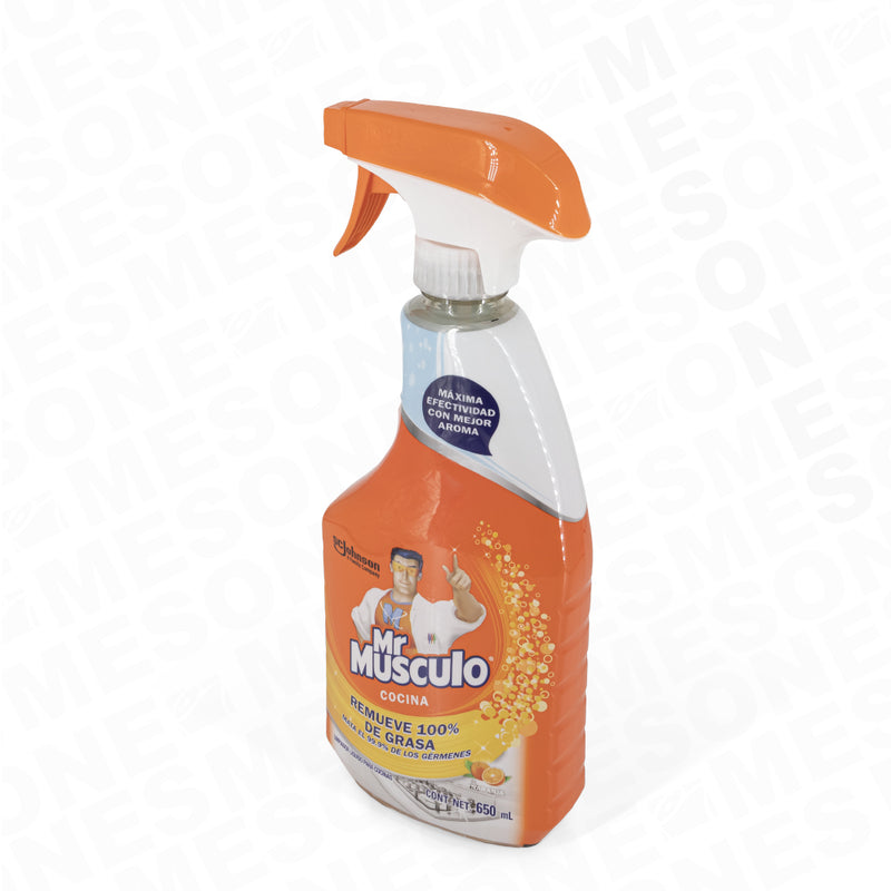 Mr Músculo Cocina Total con Atomizador 650 ml / 1 pieza 08189