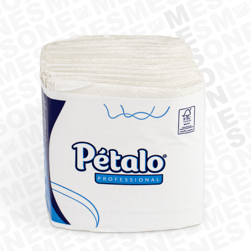 Servilletas blancas Petalo caja con 24 p