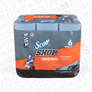 Scott Shop Towel Azul  Paquete con 6 rollos de 55 Hojas 1543