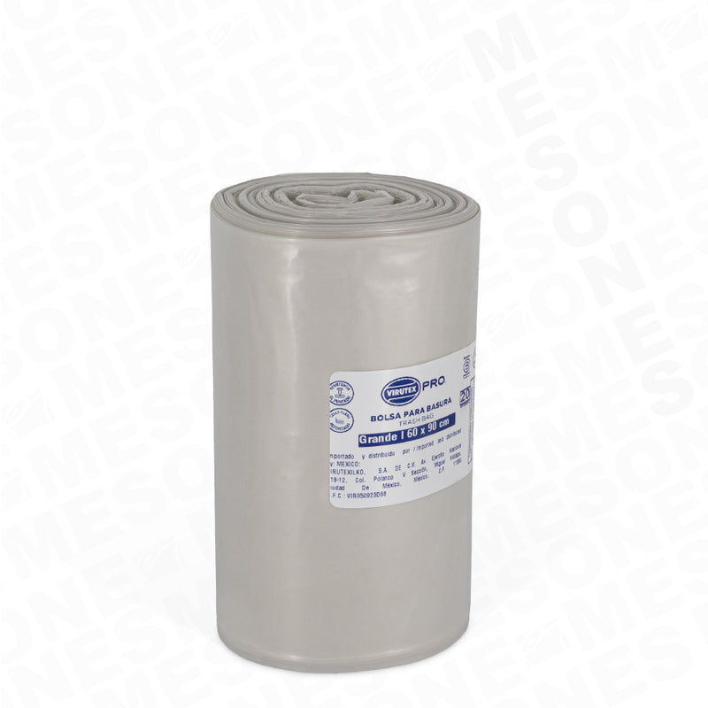 Virutex Pro Bolsa Para Basura Grande 60 x 90 cm | 1102098