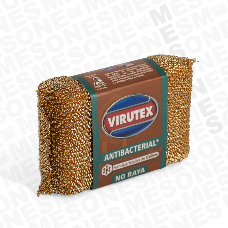 Virutex Esponja Antibacterial Nanoparticulas / 1 Pieza 1100428