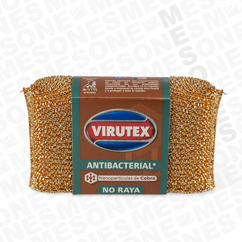 Virutex Esponja Antibacterial Nanoparticulas / 1 Pieza 1100428