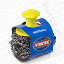 Virutex Fibra de Acero Inoxidable con Mango / 1 Pieza 1100335