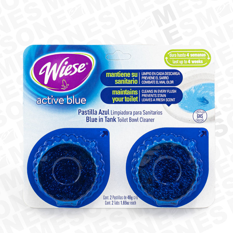 Wiese Pastilla Active Blue 48 grs. / Paquete con 2 piezas 70169