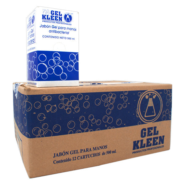 Gel Kleen Almendras 500 ml / Caja con 12 piezas