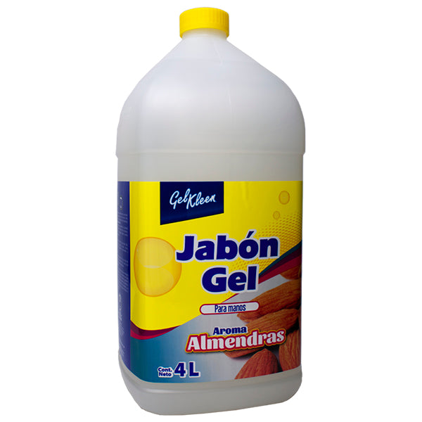 Gel Kleen Almendras 4 lt / Caja con 4 piezas