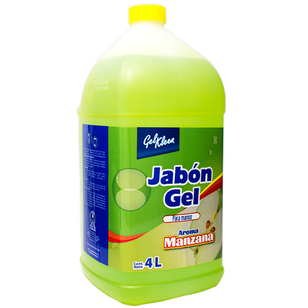 Gel Kleen Manzana 4 lt / Caja con 4 piezas