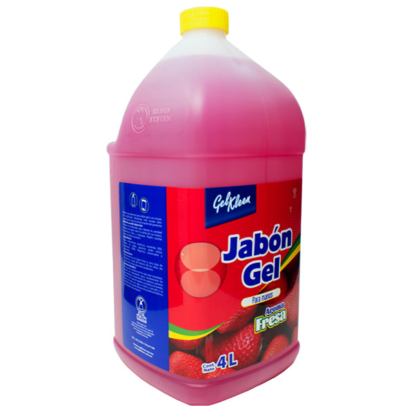 Gel Kleen Fresa 4 lt / Caja con 4 piezas