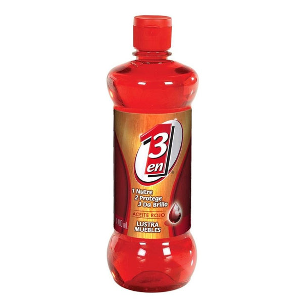 3 en 1 Lustrador Rojo 480 ml/ 1 pieza 53106