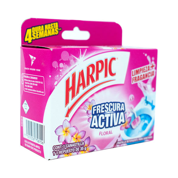 Harpic Flores Silvestres con canastilla 35 gr / 1 pieza