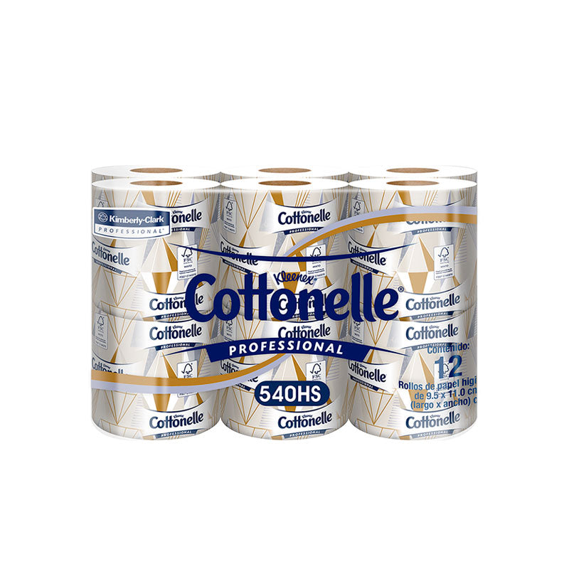 Kleenex Tradicional Cottonelle 540 HS / 72 rollos 90498