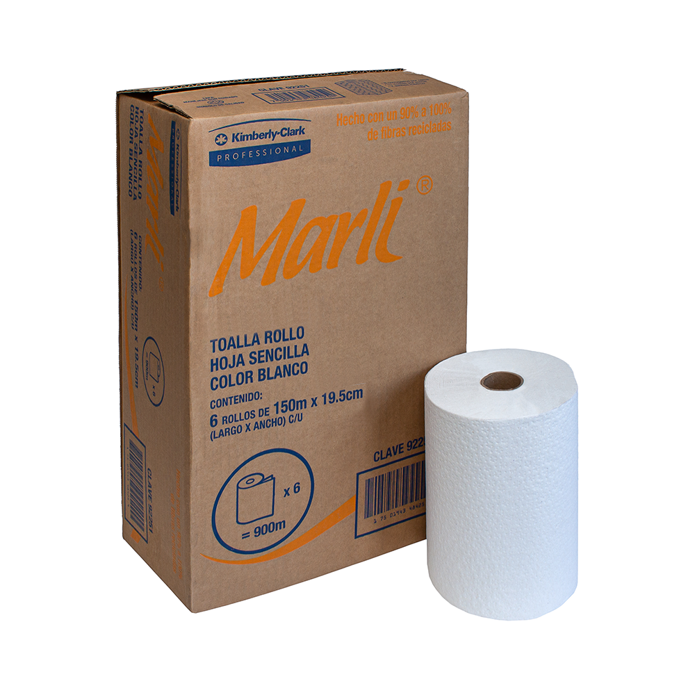 Marli Toalla en Rollo 180 Metros | Kimberly Clark Institucional ...
