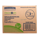 Marli Toalla Interdoblada café Ecológica 250 HS / Caja con 8 paquetes