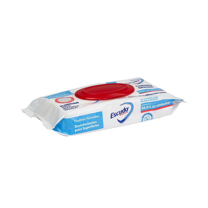 Escudo Toallitas Desinfectantes para Superficies / Paquete con 96 toal –  Bodega de Papel Mesones
