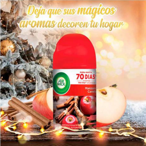 Air Wick Repuesto Freshmatic  Manzana Canela 250 ml / 1 pieza 66588