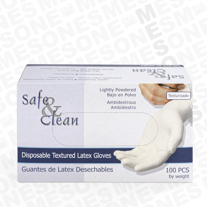 Canliners Guante Latex Mediano / Caja con 100 piezas 03532