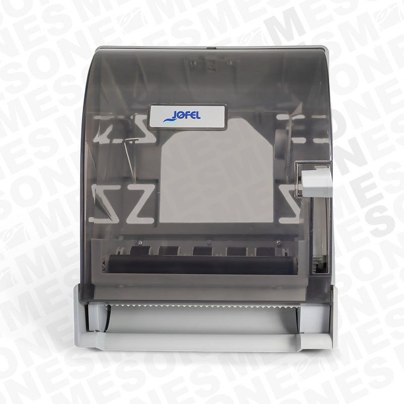 Jofel Altera Dispensador de Toalla en Rollo Manual Transparente / 61010