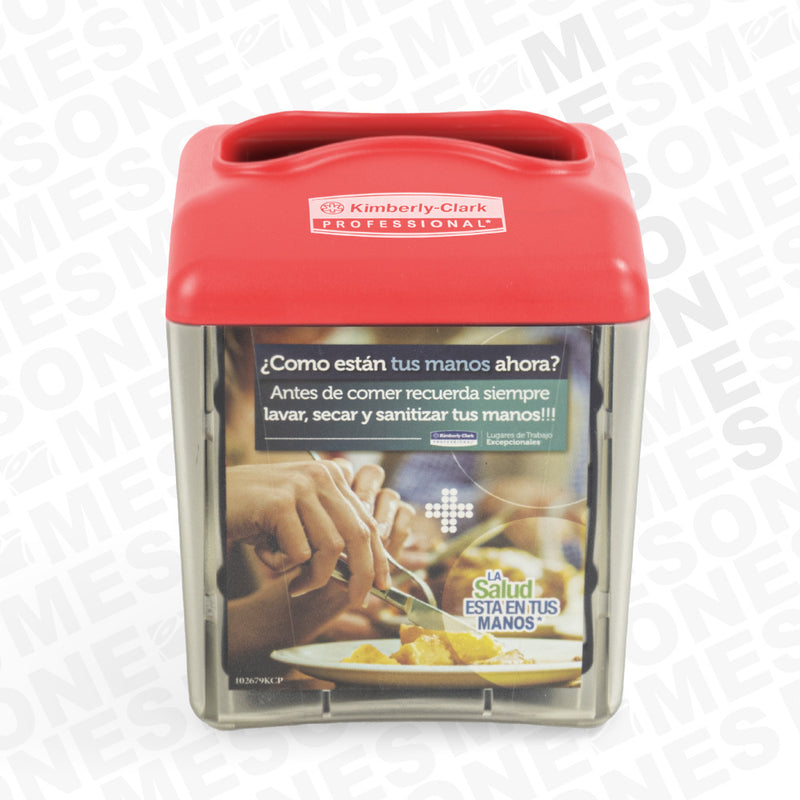 Kimberly Clark Servilletero Kimpop Rojo / 1 pieza 92199