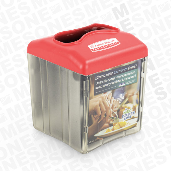 Kimberly Clark Servilletero Kimpop Rojo |  1 pz 92199