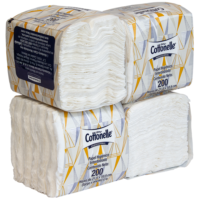 Kleenex Cottonelle Bulk 200 HS / Caja con 30 paquetes 90506