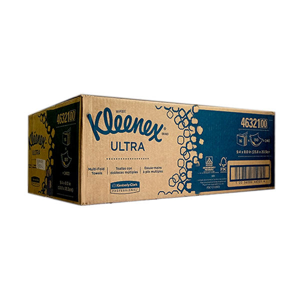 Kleenex Toalla Interdoblada Supreme / Caja con 16 paquetes 92309